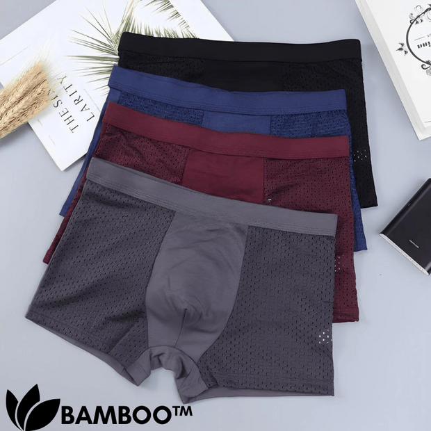 Bamboo™ - Andningsbara och Bekväma Bambufiber Herrkalsonger Essential | 3+2 GRATIS