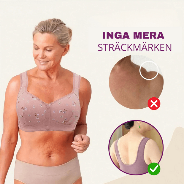 Elena™ - Andningsbar bh utan bygel och modest push-up