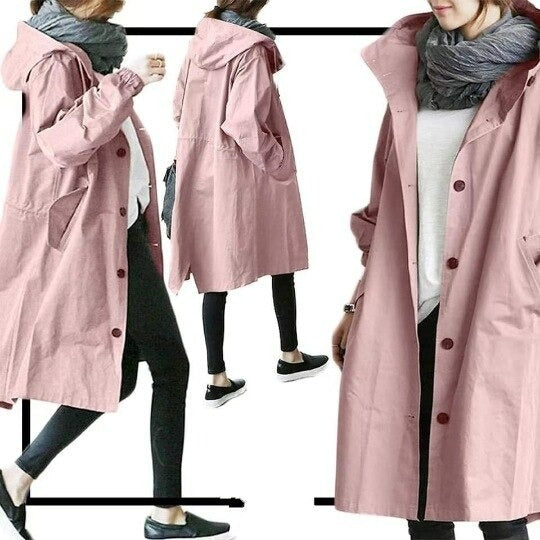 Mandy™ - Elegant Och Vattenavvisande Trenchcoat